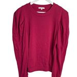 Z Supply Evereve Crew Neck Puff Sleeve Ling-sleeve Sweatshirt W1520 Sz S Photo 0