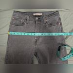 Levi's Wedgie High Rise Skinny Jeans W28 Dark Wash/Charcoal Photo 8