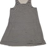 About A Girl navy and white striped jersey dress Sleeveless Size XL Casual Comfy Photo 0