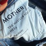 MOTHER The Hustler High Rise Wide Leg Jeans in High Fidelity 27 Blue Photo 12