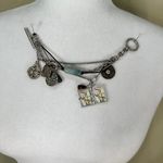 Kenneth Cole  New York Silver Tone Toggle Charm Bracelet Photo 4