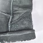 UGG Classic Tall II Black Suede Sheepskin Boots Women's size 8 Photo 8