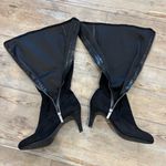 BCBGeneration Black Heeled Boots Sleek Design Size 10 Photo 4