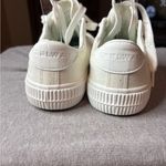 Coolway  White Canvas Sneakers NWOT Size 8 Neutral Preppy Classic Minimalist Photo 1