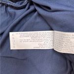 Navy Short Sleeve Surplice Neckline Dress Blue Size 2X Photo 6