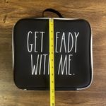 Rae Dunn ‎ 'Get Ready With Me' Black White Cosmetic Bag Makeup Toiletries Photo 10