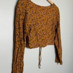 Wild Fable Orange Super Cropped Top S Photo 5