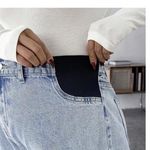 NWT MakeMeChic Maternity Jeans Wide Leg Over Belly Denim – Small Blue Size undefined Photo 4