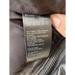 AllSaints Delaney Slim Fit Puffer Leather Biker Jacket black Sz UK8 US 4 WARM Photo 9