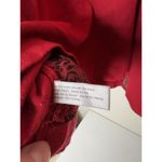 Fashion Bug  Womens Size 22/24W Cardigan Sweater Tank 2 In 1 Red Black Roses Photo 5