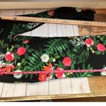 Vince Camuto Floral Black Pants Photo 4