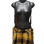 Harry Potter Hufflepuff Pleated Suspender Skirt Photo 0