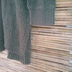 Universal Threads Universal Thread 2X Cotton Knit Sweater Plus in Green Photo 3