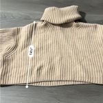 Babaton Aritzia  Guell Wool‎ Long Sleeve Turtleneck Cropped Sweater Size XS Photo 10