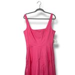 STAUD ‎ Wells Midi Dress Plumeria Size 16 Photo 6