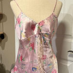 secret treasures  Pink Floral Cami Tank Top Women's Medium Photo 0