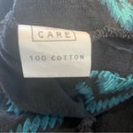 Two Fly Black Corduroy Shirt Jacket Aztec Western Medium Photo 8