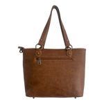 Montana West Tribal Ethnic Western Style Shoulder Bag, Cognac Color,‎ Simple & Beautiful Photo 2