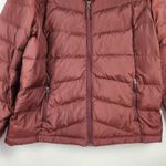 Eddie Bauer  Chevron Down Jacket EB650 Women's Large Brown/Burgundy Photo 2