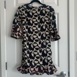Farm Rio x Anthropologie Geo Toucan Mini Dress - Size XXS - Black/White - NWT Photo 4