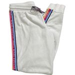 Tommy Hilfiger Denim tuxedo rainbow tape spellout logo drawstring sweatpants S Photo 0