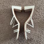 Lulus Kaylah White High Heel Sandals - Size 9 Photo 2