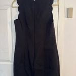J.Crew Black Sheath Mini Dress Scoop Neck Sleeveless Photo 2