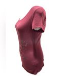 Eva Longoria Red Short Sleeve Graphic Wine Love and More Wine Tee Size XS Photo 3