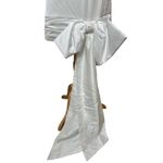 Hutch Anthropologie Strapless Oversized Bow-Drape Mini Dress Size 4 Bridal Photo 5