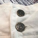 Vintage 90’s “Not Guilty” Made in USA White Cotton High Rise Shorts Size 29 Photo 2