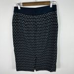 Ann Taylor Pencil Skirt 4 Navy Office Chic Preppy Classic Career Minimalist Photo 2