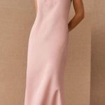 BHLDN  Ruby Satin Charmeuse Dress Blush Pink 10 Photo 0