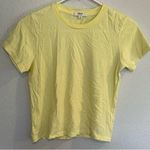 AGOLDE  YELLOW TEE SZ XS Photo 0