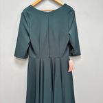 BHLDN  Anthropologie Valdis Emerald Green Mother Of The Bride Midi Dress 14 Photo 6