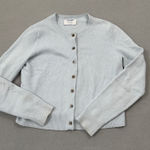 Old Navy  Womens Cardigan Sweater XS Light Blue Button Front Knitwear Casual Top Photo 0