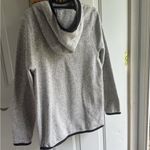 Nike  Light Gray Fleece Hoodie Photo 3