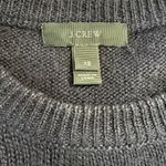 J.Crew  Embellished Jewel Sweater XS Navy Mohair Wool Blend Beaded Holiday Party Photo 4