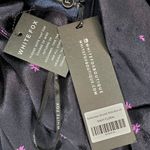White Fox Boutique NWT White Fox Navy Floral Bottomless Brunch Midi Skirt XS Photo 3