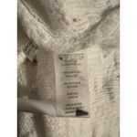 Calvin Klein ‎ Popcorn-Knit Mock-Neck Sweater Women's M Ivory Photo 6