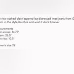 GRLFRND NWOT  Karolina High Rise Skinny Jeans sz 29 Photo 6