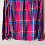 Arizona Jeans Arizona Shirt Womens Small Y2K Plaid Flannel Cotton Western Rodeo Country Cabin Photo 9