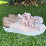 Keds Women’s Triple Kick Satin Rose Gold Pink Sneakers Shoes size 8 - 8.5 Photo 1