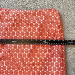 Talbots  Skirt Womens 8 petite Orange Pink Floral Crochet Lace‎ Straight Office Photo 6