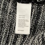 Kate Spade Saturday Black and Grey Marled Knit Hooded Vest M Photo 6