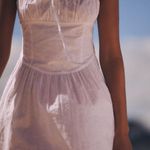 ZARA Embroidered Dress Photo 4