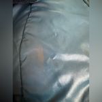 Vintage 70s Glenbrooke Mod Shiny Blue Puffer Coat Faux Fur Collar M/L Ski‎ Style Size undefined Photo 11