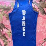 Zenana Outfitters y2k mcbling blue dance printed tank top Photo 5