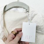 Rachel Parcell [] White Lace Button Down Shirt Satin Cuffs Coquette NWT Size XS Photo 11