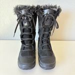 The North Face Waterproof Tall Winter Boots Snowshoe Fur Lined Women’s 5.5 Black Photo 3