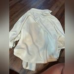 PINK - Victoria's Secret  White Button-Up Shirt Photo 2